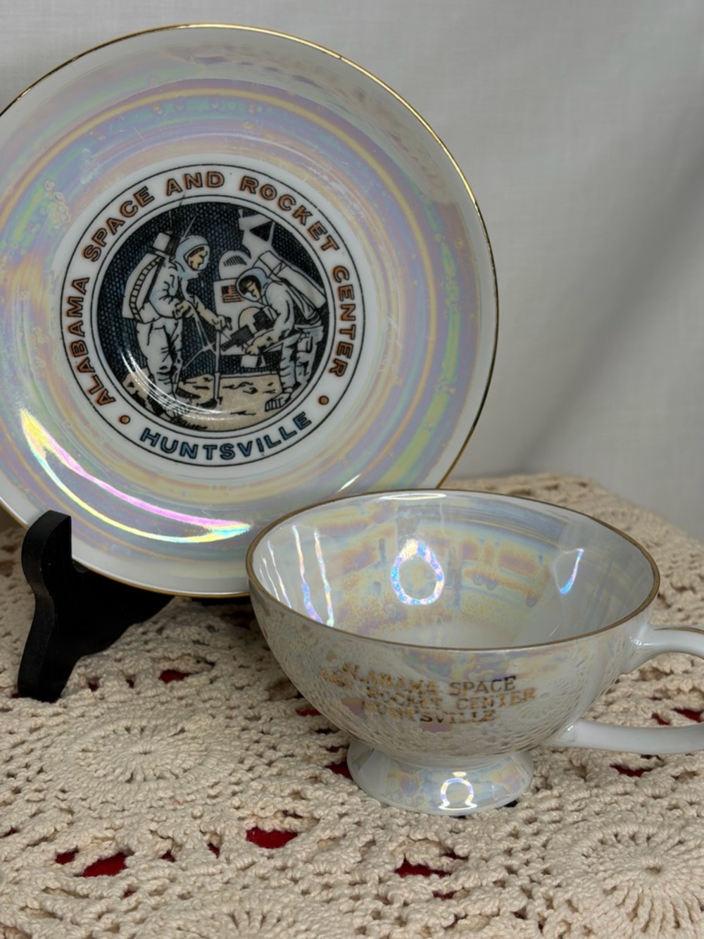Vintage Cup/Saucer Huntsville Space Center